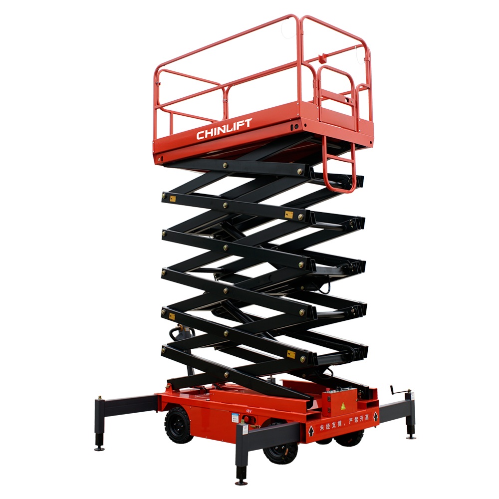 Plataforma eléctrica tipo walkie SJY-A