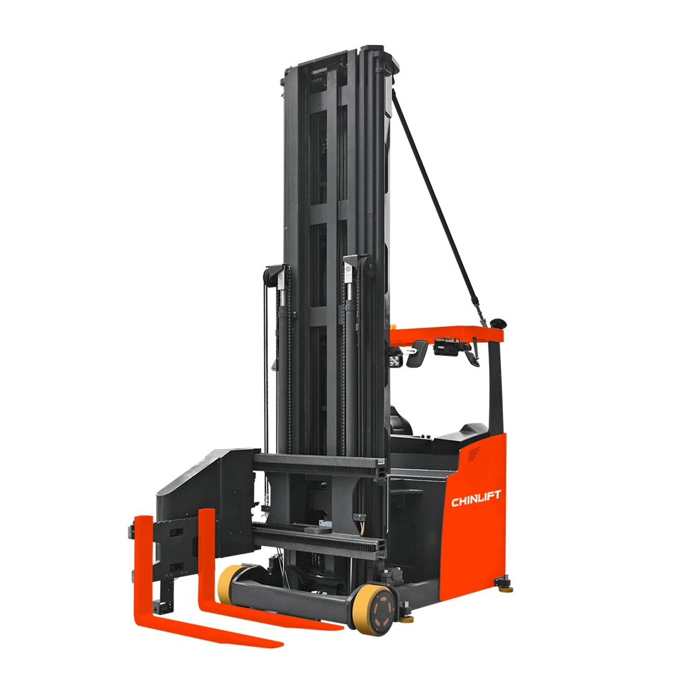 Apilador de tres vías con asiento MCA16